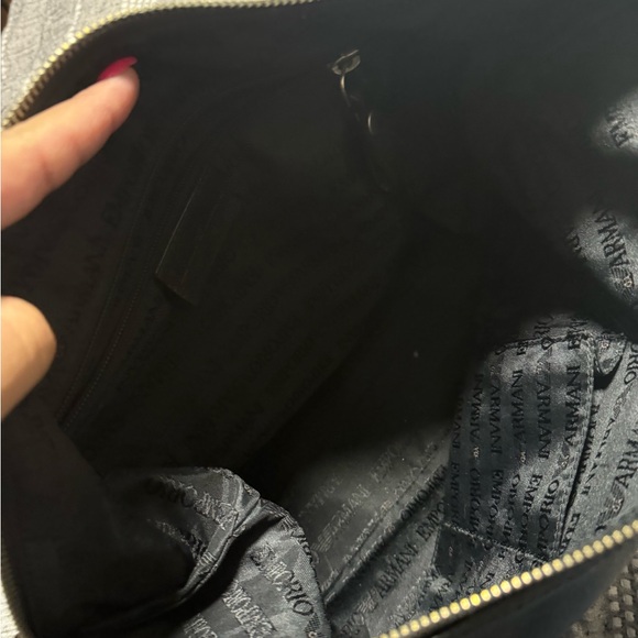 Emporio Armani leather Messenger Bag - Picture 2 of 6